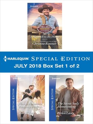 cover image of Harlequin Special Edition July 2018 Box Set 1 of 2